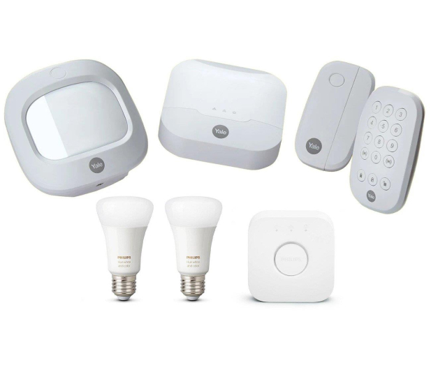 Yale Zestaw alarmowy z pilotem + Philips Hue - 647435 - zdjęcie 2